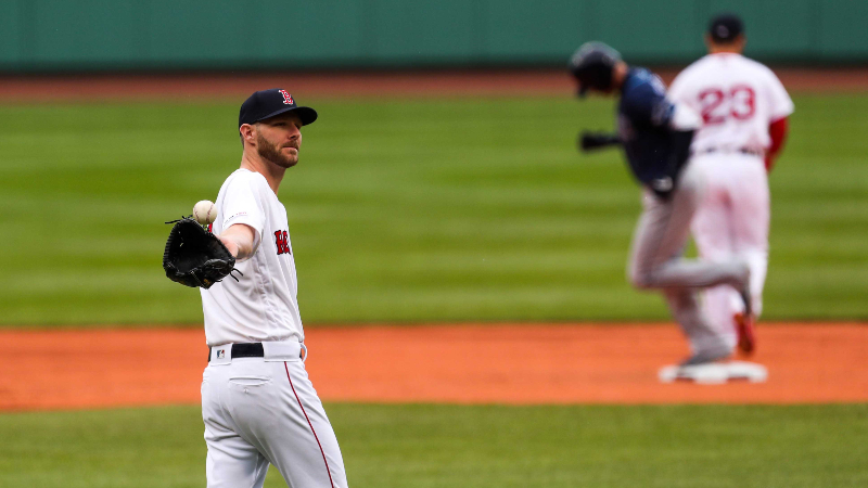Boston Red Sox starting pitcher Chris Sale