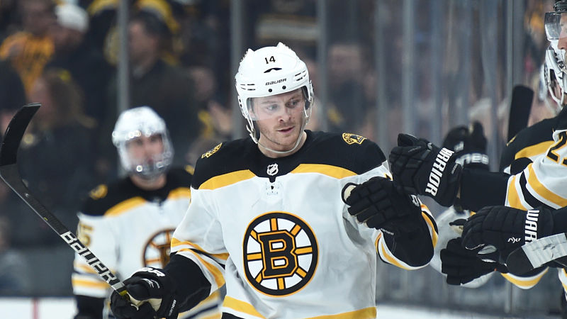 Boston Bruins winger Chris Wagner