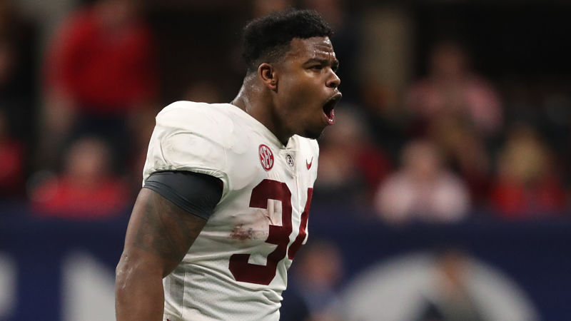 New England Patriots running back Damien Harris