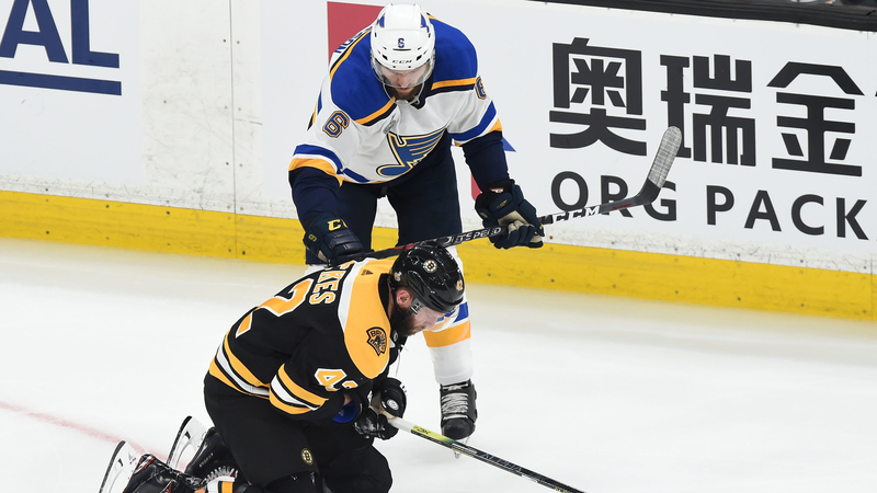 Bruins winger David Backes