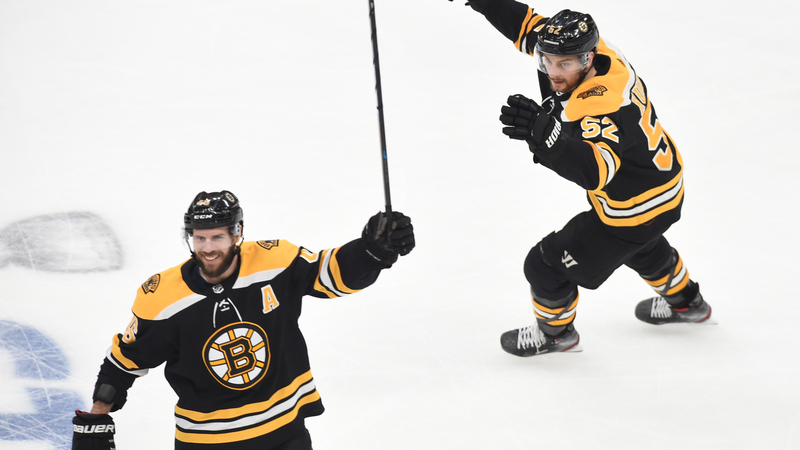 Bruins center David Krejci