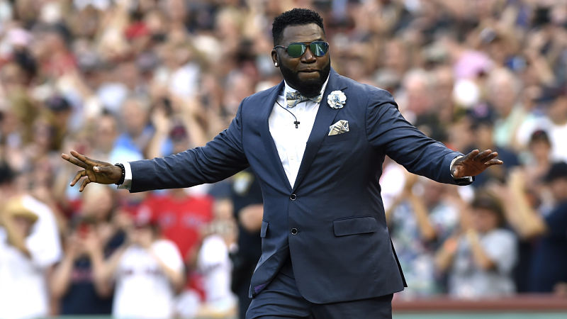 Former Boston Red Sox designated hitter David Ortiz