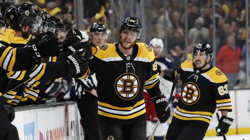 Boston Bruins Winger David Pastrnak