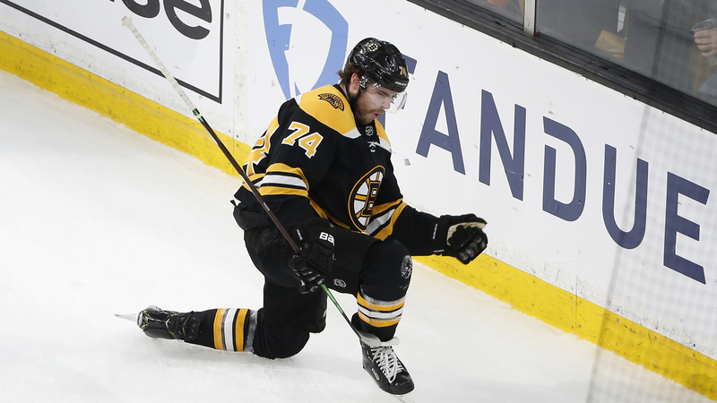 Boston Bruins Winger Jake DeBrusk