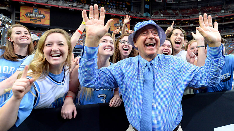 ESPN announcer Dick Vitale