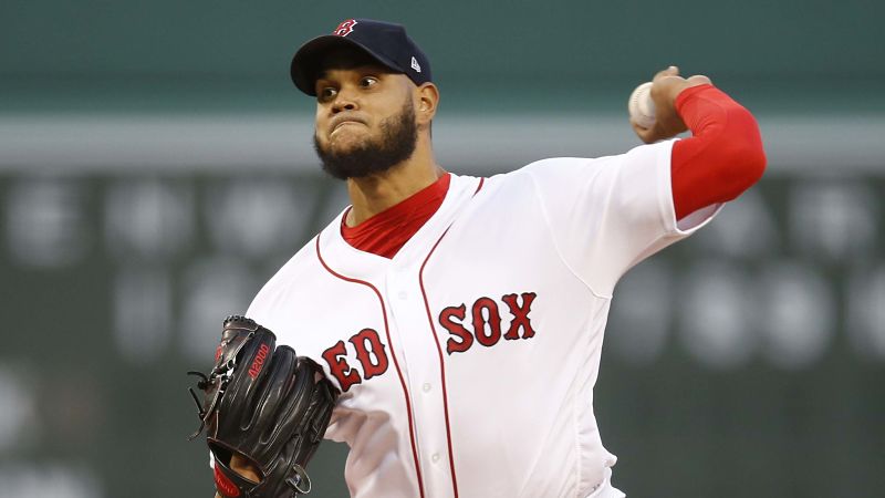 Boston Red Sox pitcher Eduardo Rodriguez