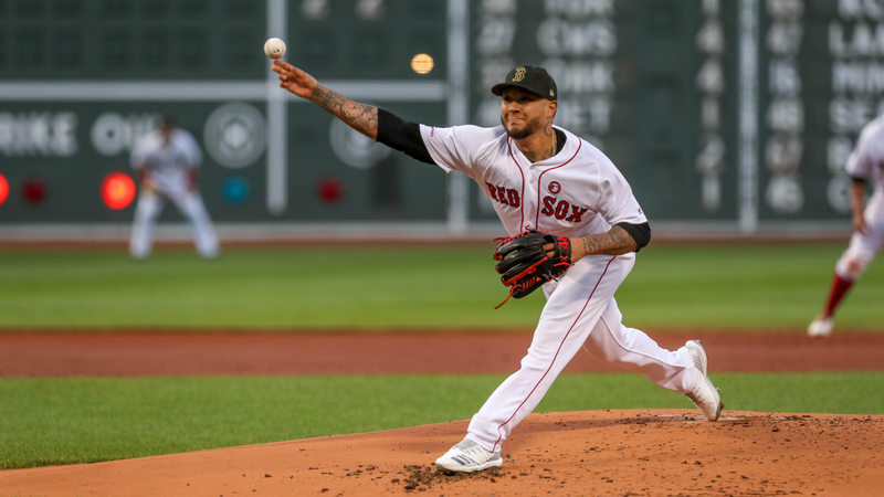 Boston Red Sox Pitcher Hector Velazquex