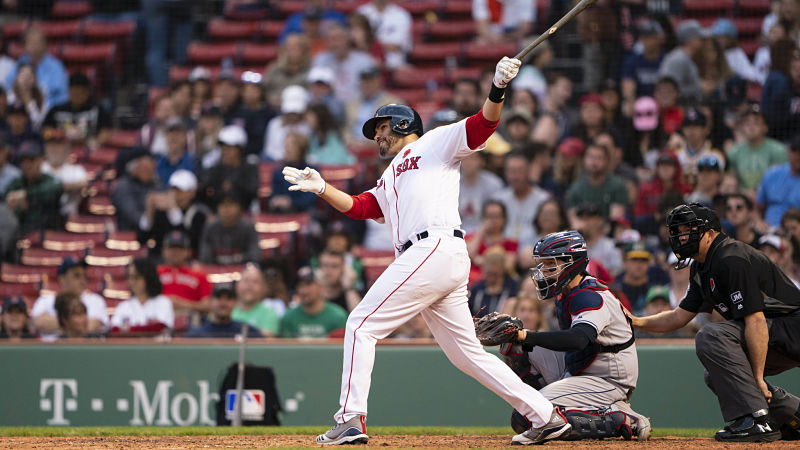 Boston Red Sox designated hitter J.D. Martinez