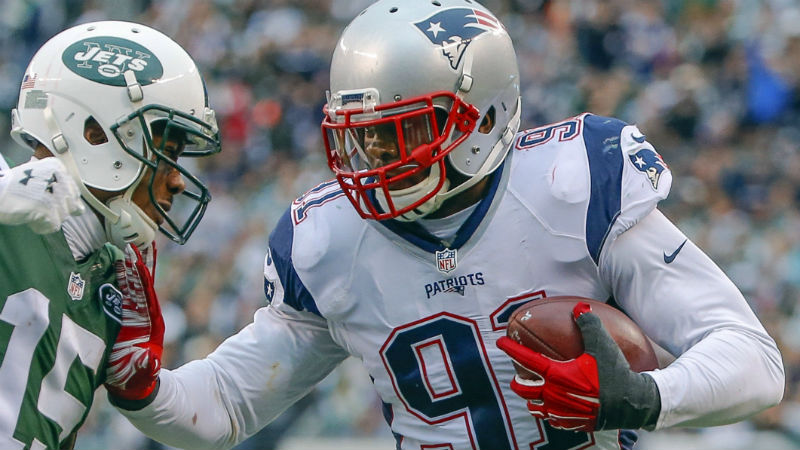 New England Patriots outside linebacker Jamie Collins
