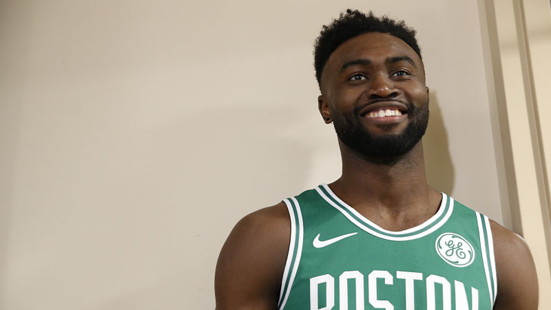 Boston Celtics guard Jaylen Brown