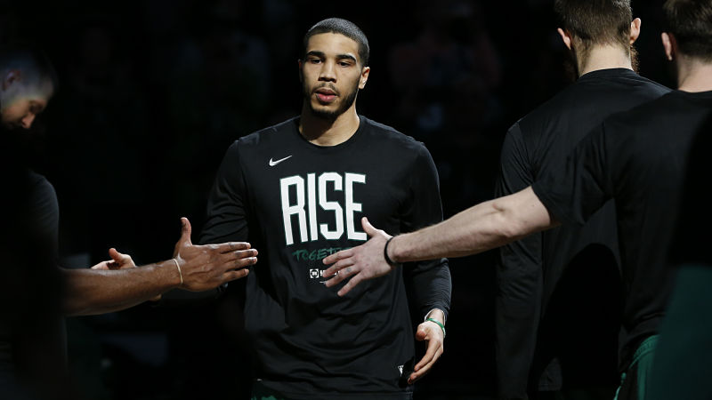 Boston Celtics forward Jayson Tatum