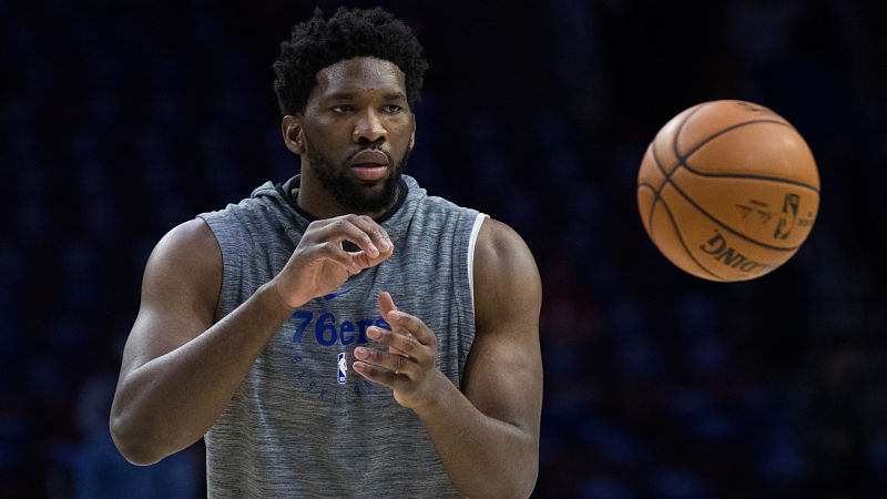 Philadelphia 76ers center Joel Embiid