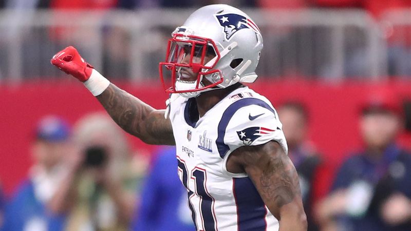 Patriots cornerback Jonathan Jones