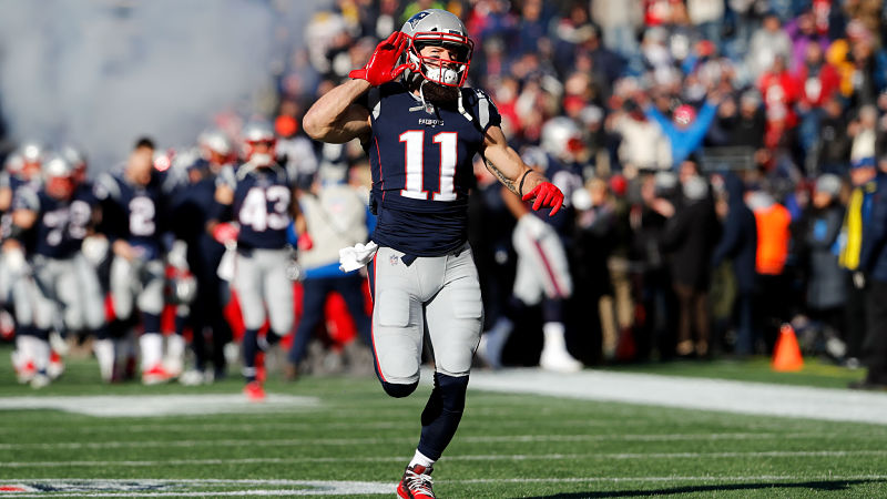 New England Patriots wide receiver Julian Edelman