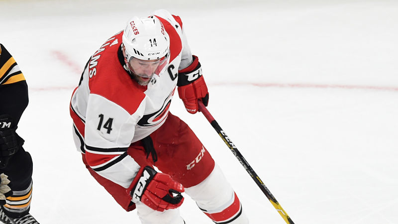 Carolina Hurricanes captain Justin Williams