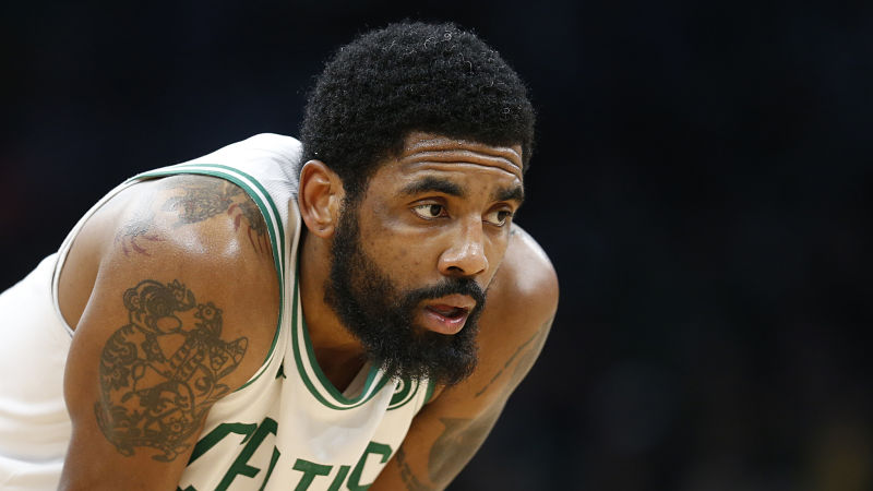 Boston Celtics guard Kyrie Irving