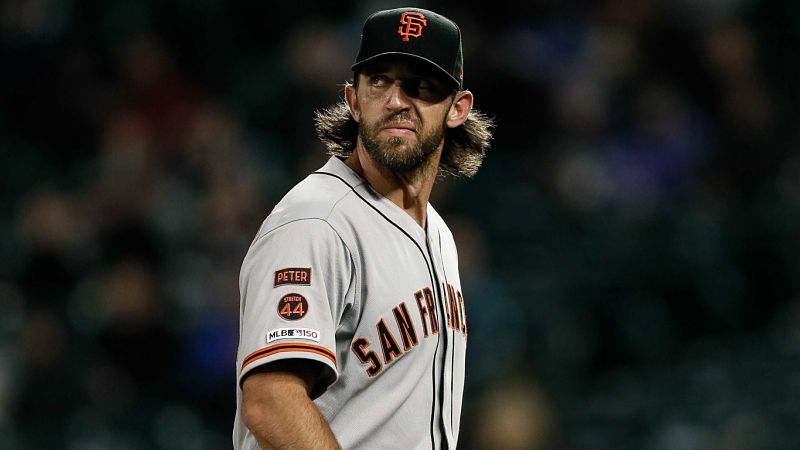 San Francisco Giants pitcher Madison Bumgarner