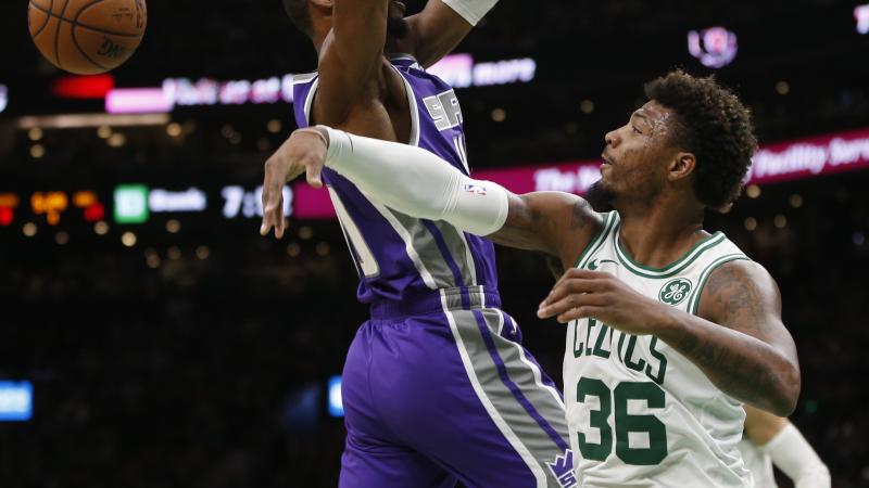 Boston Celtics guard Marcus Smart