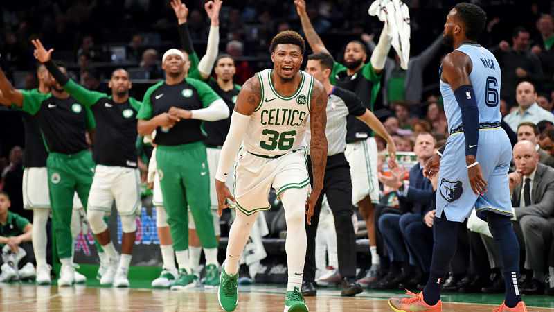 Boston Celtics guard Marcus Smart