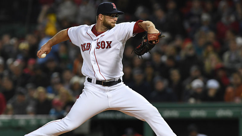 Boston Red Sox pitcher Marcus Walden