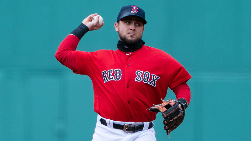 Boston Red Sox infielder Michael Chavis