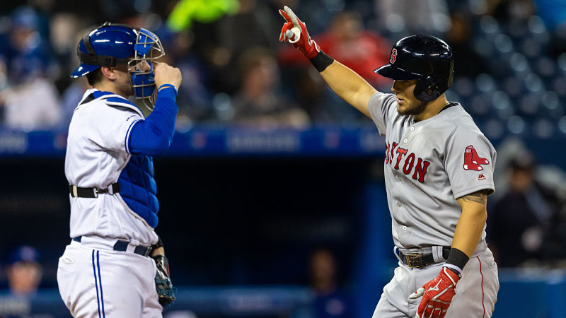 Boston Red Sox infielder Michael Chavis