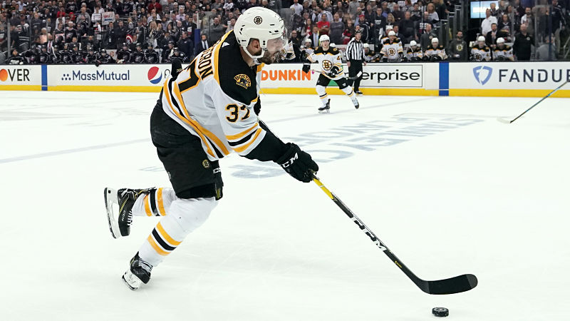 Boston Bruins center Patrice Bergeron