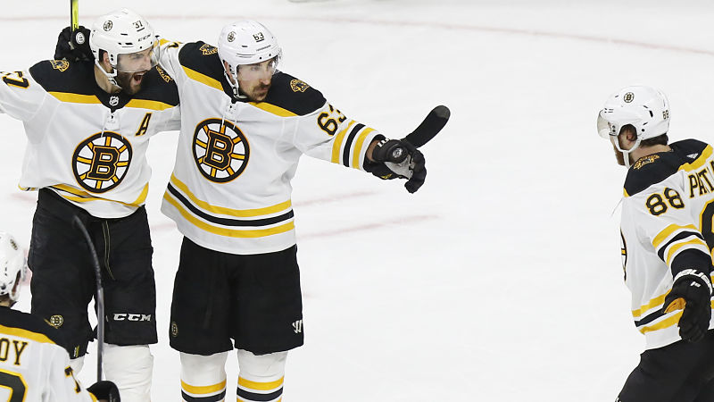 Patrice Bergeron, Brad Marchand, David Pastrnak