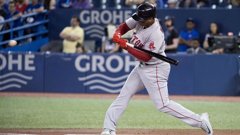Boston Red Sox third baseman Rafael Devers