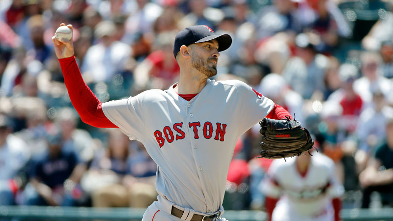 Boston Red Sox pitcher Rick Porcello