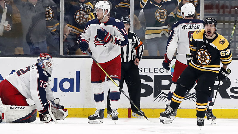 Sergei Bobrovsky, Brad Marchand
