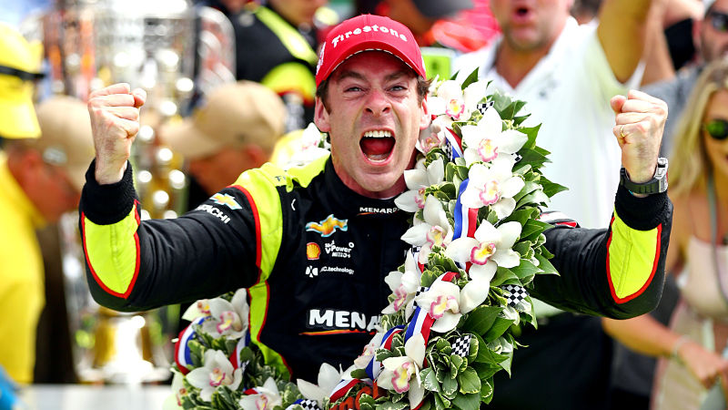 IndyCar driver Simon Pagenaud
