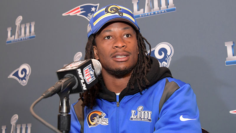 Los Angeles Rams running back Todd Gurley