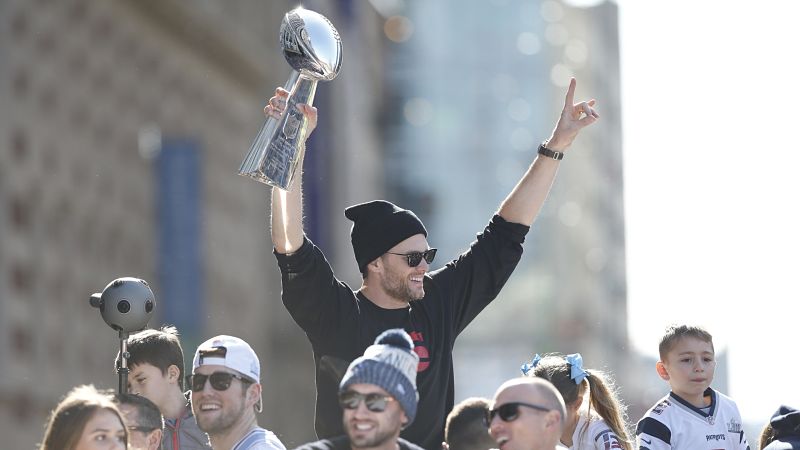 New England Patriots quarterback Tom Brady