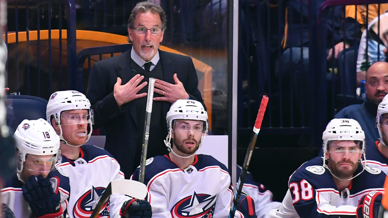 Blue Jackets head coach John Tortorella