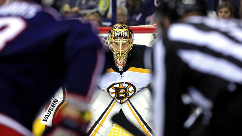 Bruins goalie Tuukka Rask