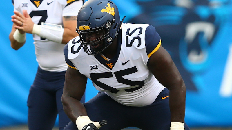 Patriots offensive tackle Yodny Cajuste