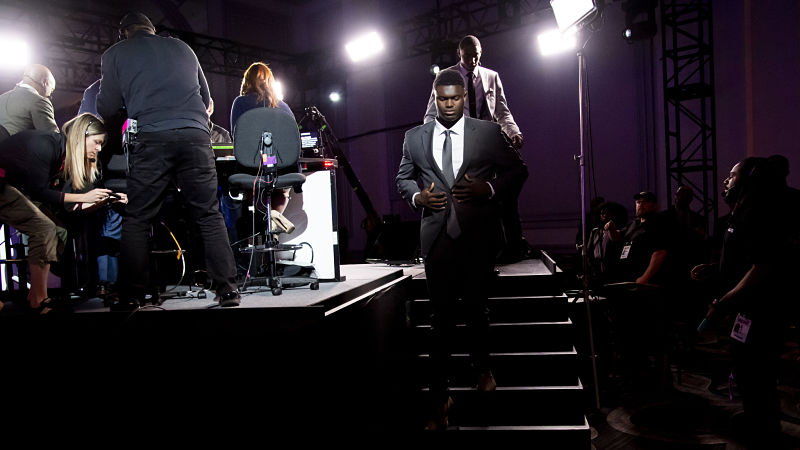 NBA prospect Zion Williamson