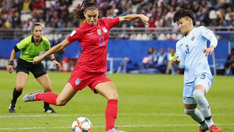 United States Women's National Team Forward Alex Morgan