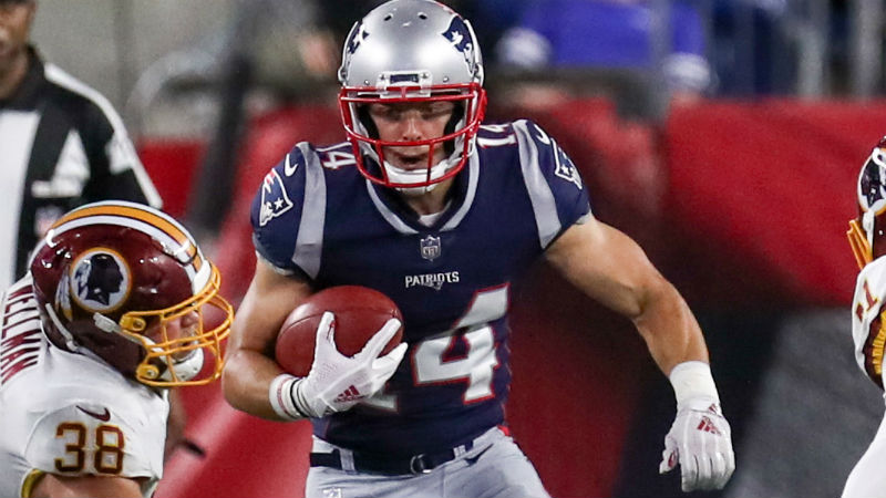 New England Patriots receiver Braxton Berrios