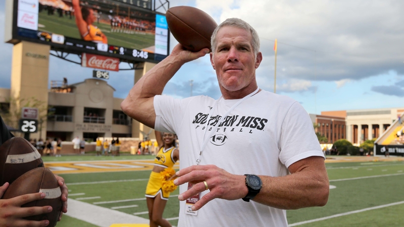 Former NFL Quarterback Brett Favre