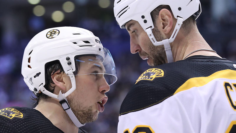 Charlie McAvoy, Zdeno Chara