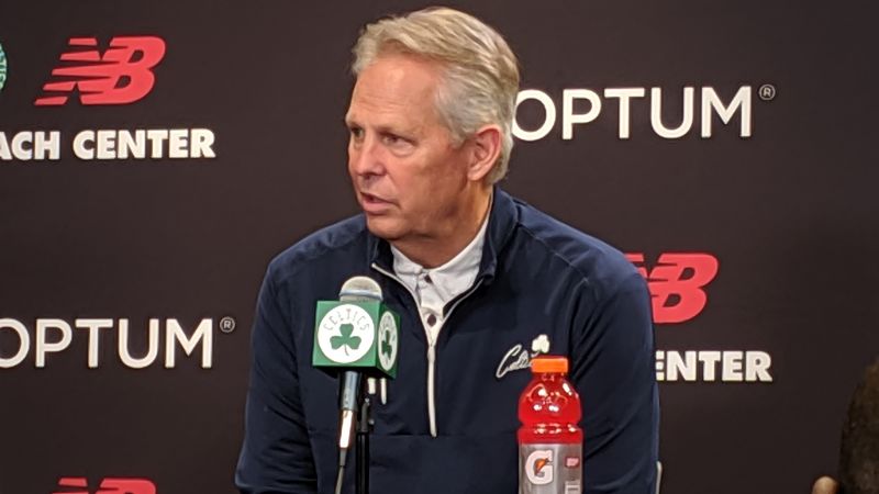 Boston Celtics president of basketball operations Danny Ainge