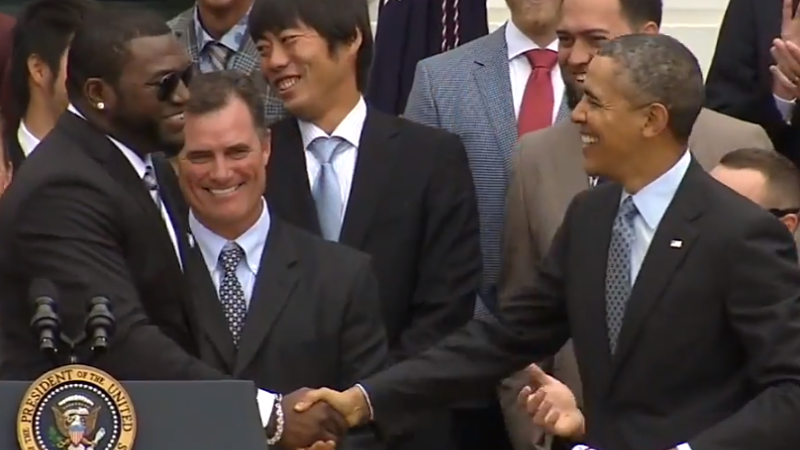 David Ortiz, Barack Obama