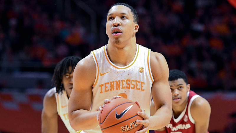 Tennessee Volunteers forward Grant Williams