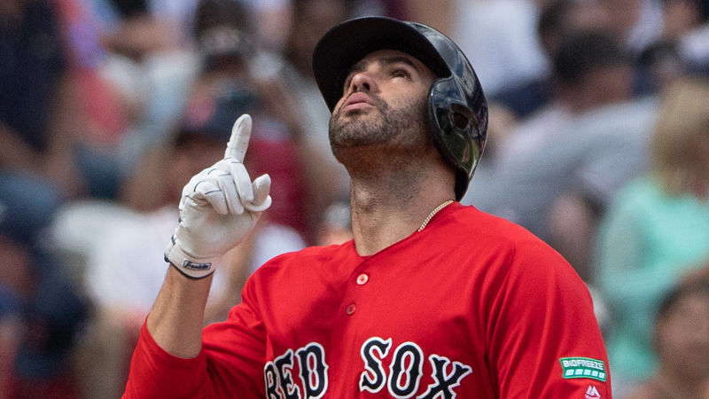 Boston Red Sox DH J.D. Martinez