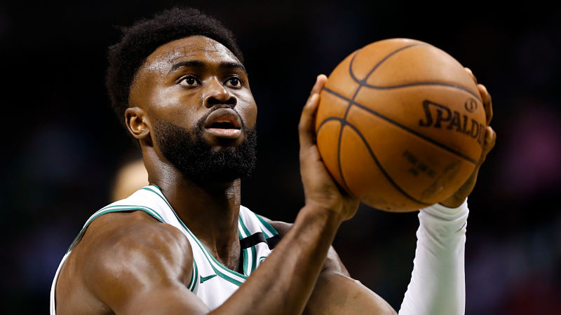 Boston Celtics guard Jaylen Brown