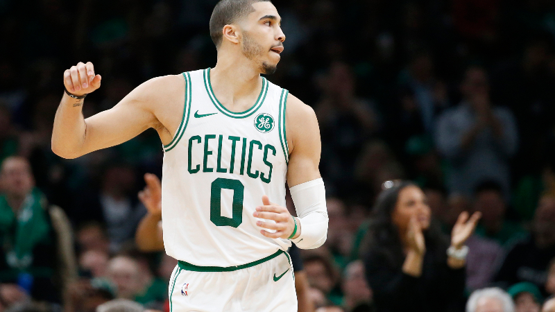 Boston Celtics forward Jayson Tatum