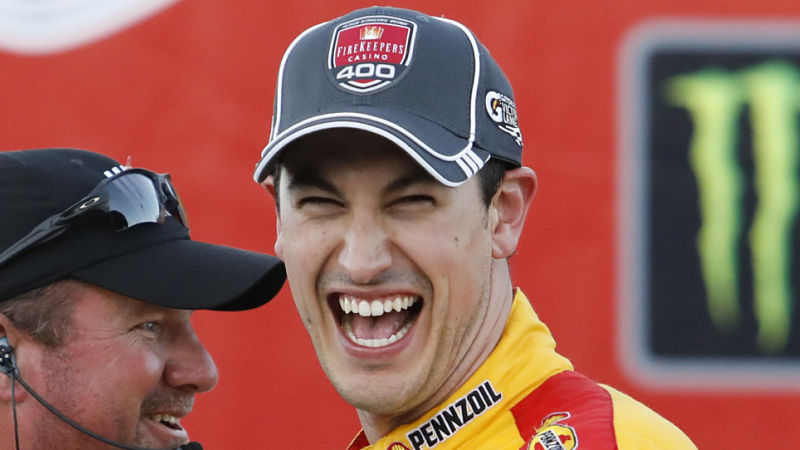NASCAR driver Joey Logano