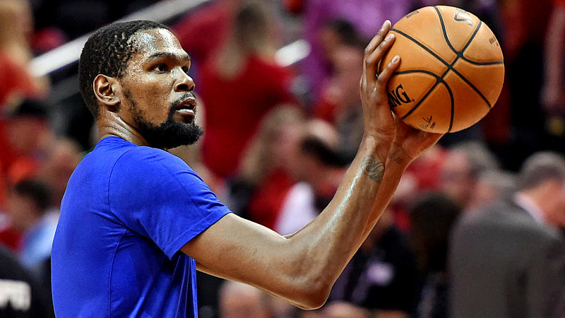 Golden State Warriors forward Kevin Durant